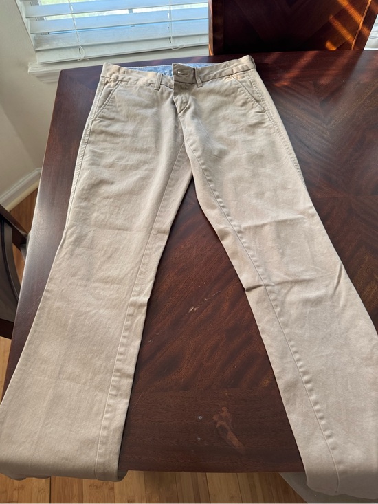 Banana Republic Denim - Banana Republic Women's Boot Cut Jeans in Light Beige